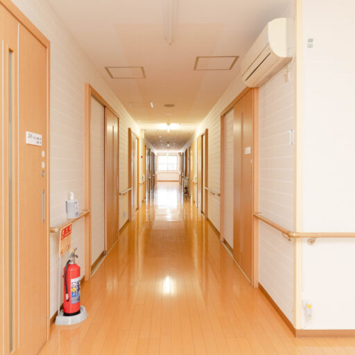 株式会社クローバー「シニアホームこもれび」の居室・設備：福島県西白河郡西郷村-介護-シニアホームこもれび-フロア
