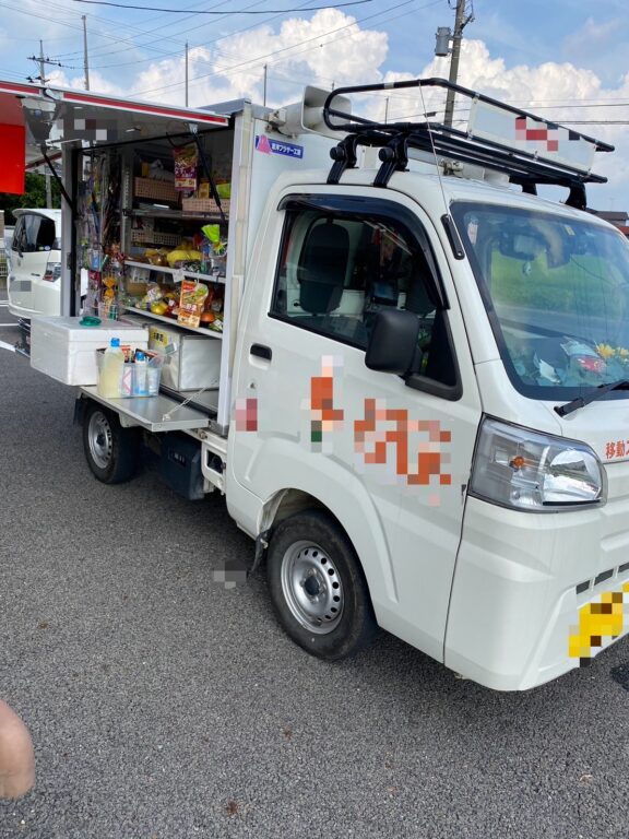 移動販売の車